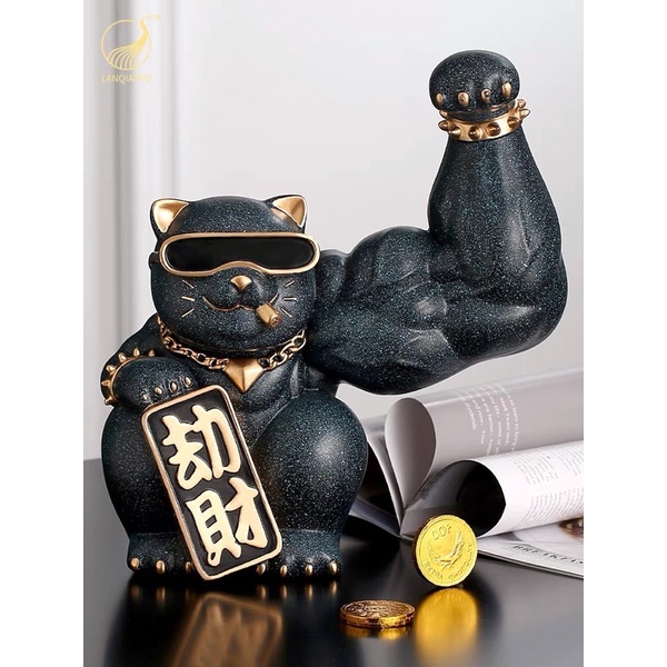 MÈO THẦN TÀI TAY TO, MÈO THẦN TÀI LỰC SĨ, MÈO ĐẤM BỐC ( kèm ảnh thật với chủ shop cứ yên tâm od nhen )