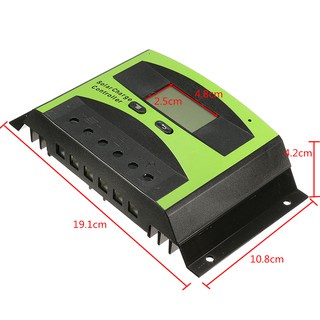 Bộ điều khiển sạc pin mặt trời 12V-24V 30A LD2430C