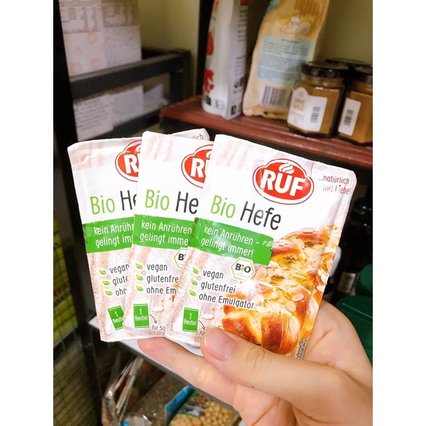 MEN NỞ HỮU CƠ RUF GÓI 9GR