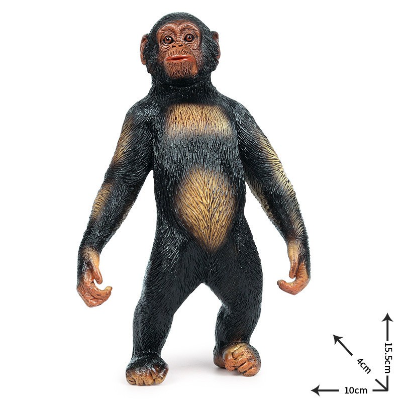 PVC el Wild Simulation Animal Orangutan Finished Goods DIY Zoo Toy