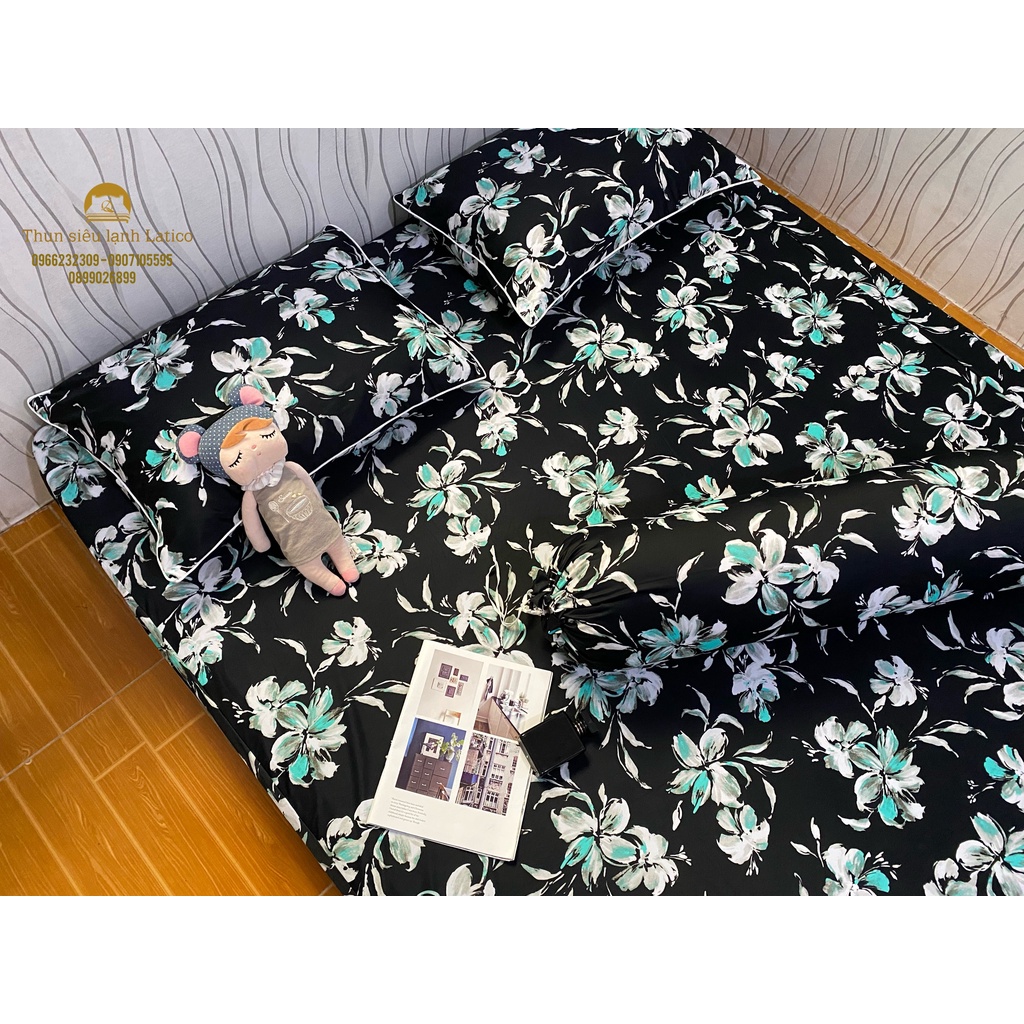 Bộ Drap Thun Siêu Lạnh Thái Lan cao cấp Latico