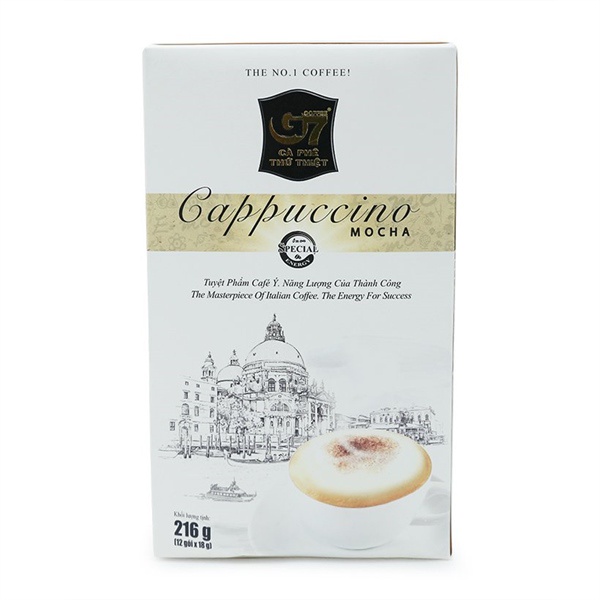 Cà phê Legend Cappuccino Mocha 12 gói