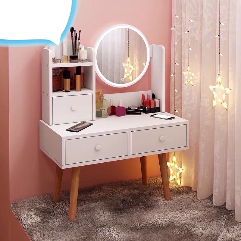 Bàn trang điểm phong cách hiện đại Bàn phấn mini kiểu ngồi bệt  hàng sẵn