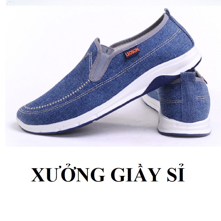 GIÀY LƯỜI JEAN NAM(kèm ảnh thật) | BigBuy360 - bigbuy360.vn
