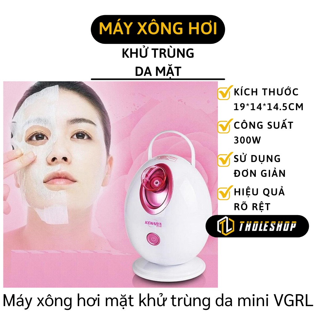 Máy Xông Mặt - Máy Xông Tinh Dầu Phun Sương Tạo Ẩm Cho Da, Chất Lượng Như Spa 5889