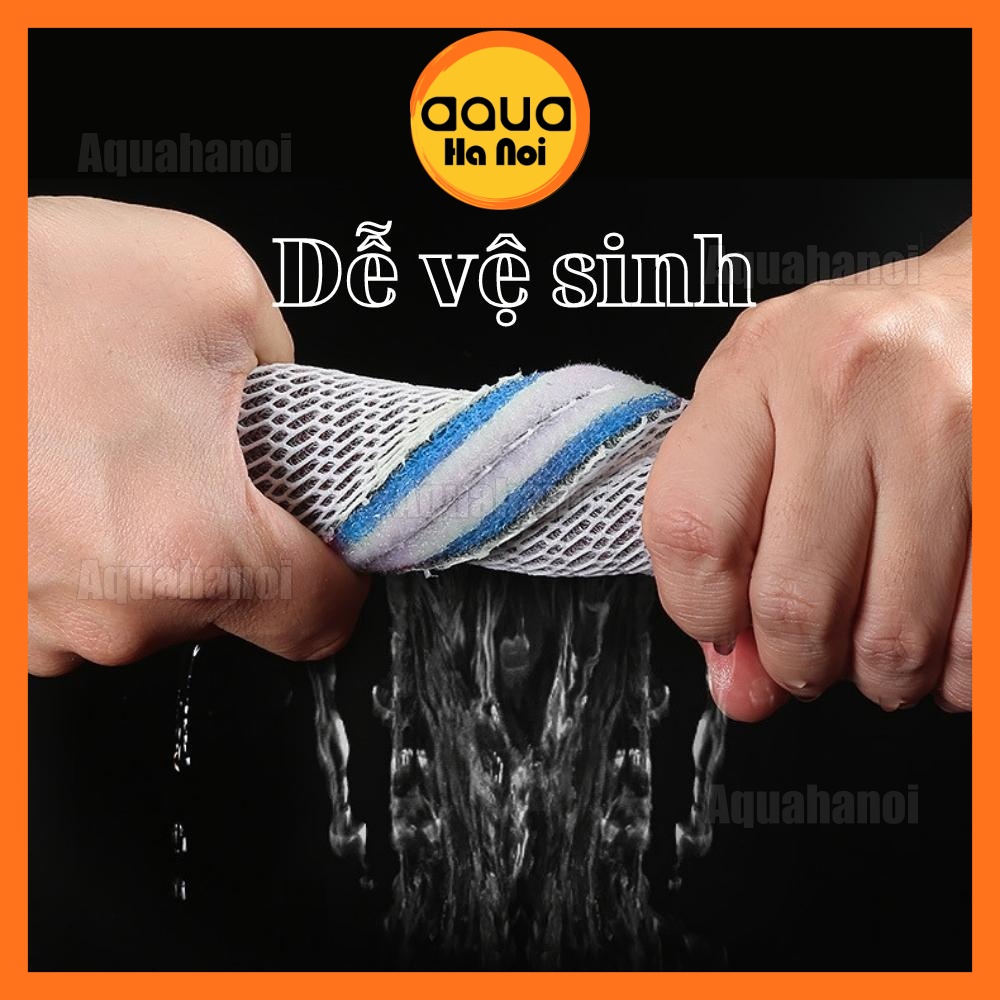 Tấm thảm bông lọc 6D - 11x50 / 30x40 / 40x50 cm - Lọc sạch cặn bẩn bể cá thủy sinh