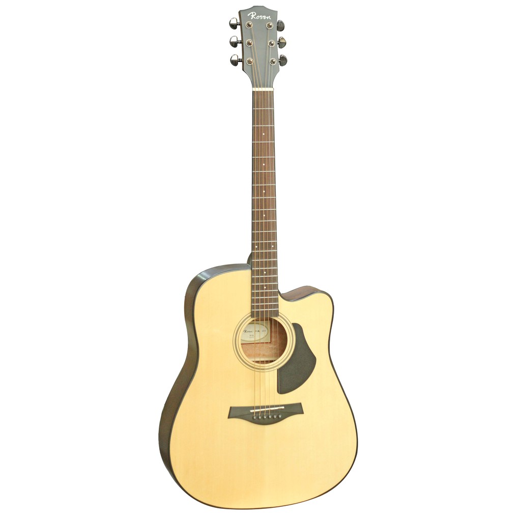 Đàn Guitar Acoustic Rosen Vàng G15 -Tặng Kèm khóa học của guitarist Hiển Râu và đầy đủ phụ kiện