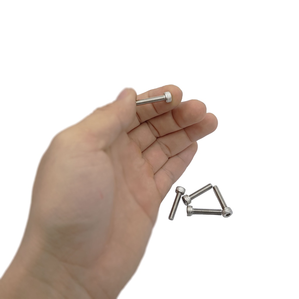 Ốc lục giác inox 304 đầu tròn