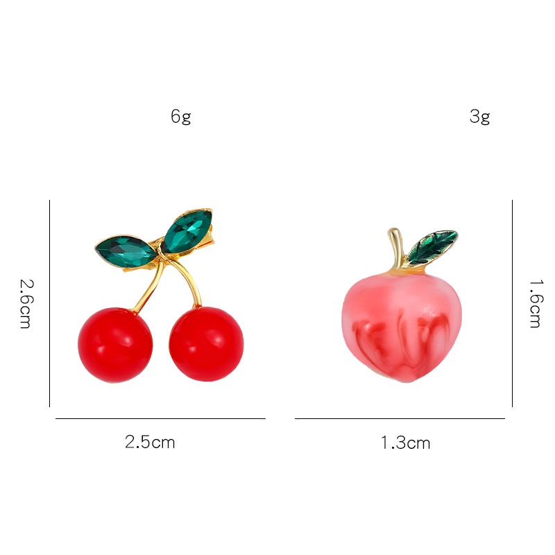 Ghim Cài Áo Hình Trái Cây Đáng Yêu