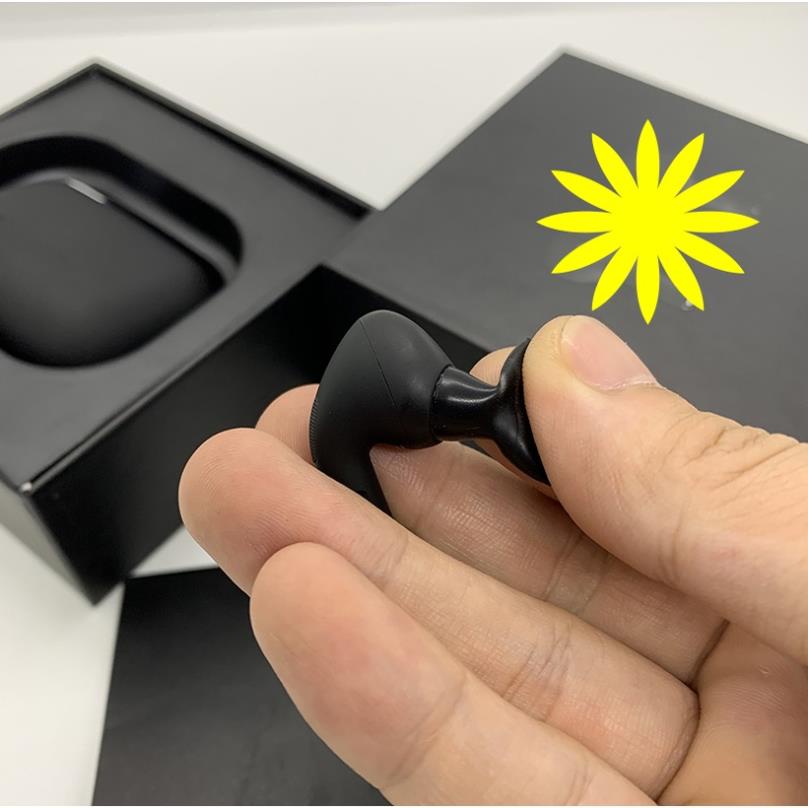 Tai Nghe Bluetooth Pro Đen Nhám Cao Cấp / Tai Nghe Không Dây Pro Black - Bluetooth 5.0 - Định Vị Đổi Tên - BH 3 Tháng