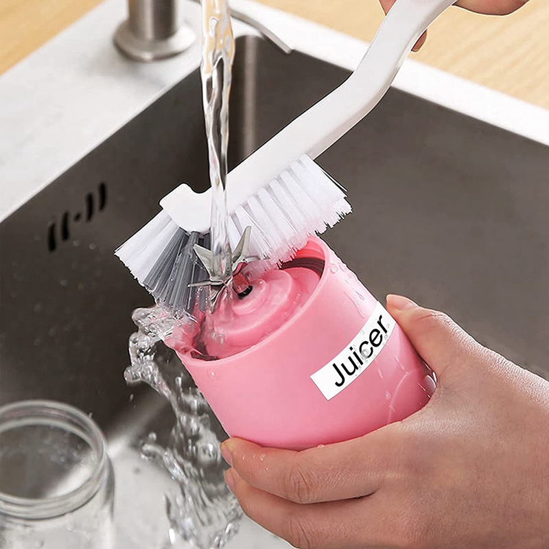 Bộ 10 Cuộn Băng Keo Trắng 12mm 0.47 Thay Thế Cho Máy In Nhãn Brother TZe-231 TZe Tz