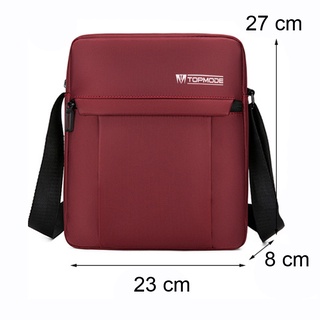 Túi Đeo Chéo TOPMODE Unisex Chống Nước - Size Lớn  27 x 23 x 8 cm - TMD 188