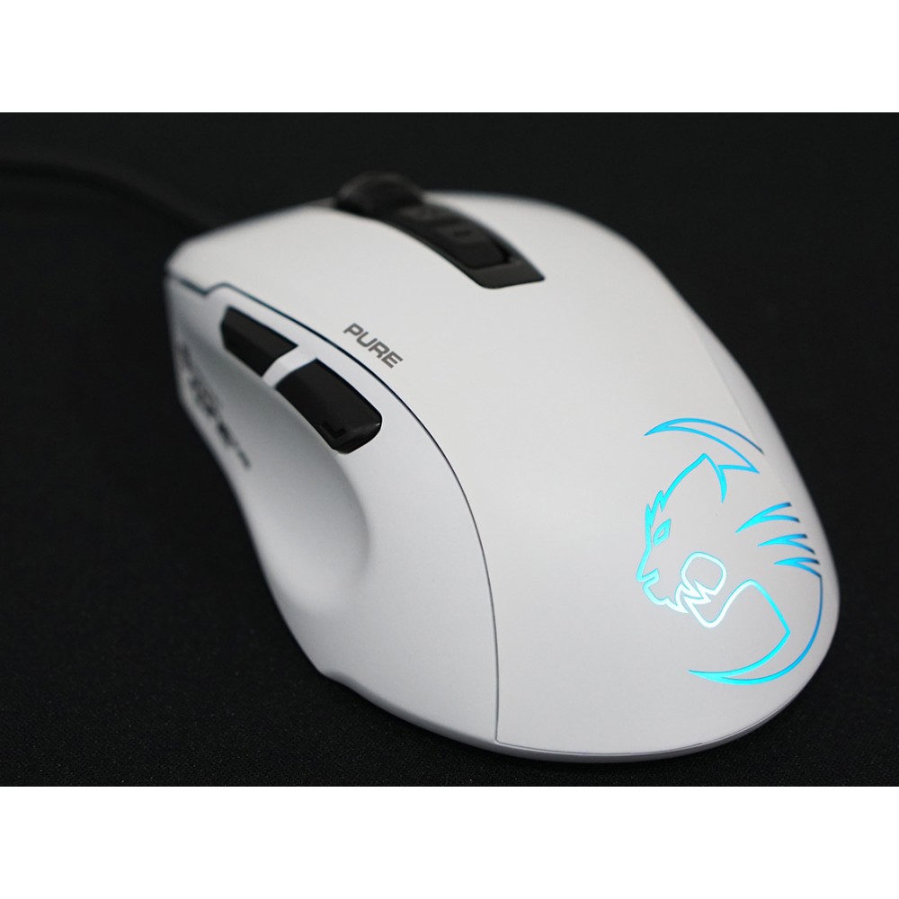 Chuột Gaming Roccat Kone Pure SEL Trắng Đen (Roccat Kone Pure SEL Gaming Mouse)