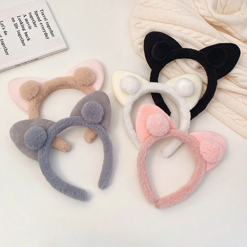 Băng đô tai mèo dễ thương phong cách Hàn Quốc