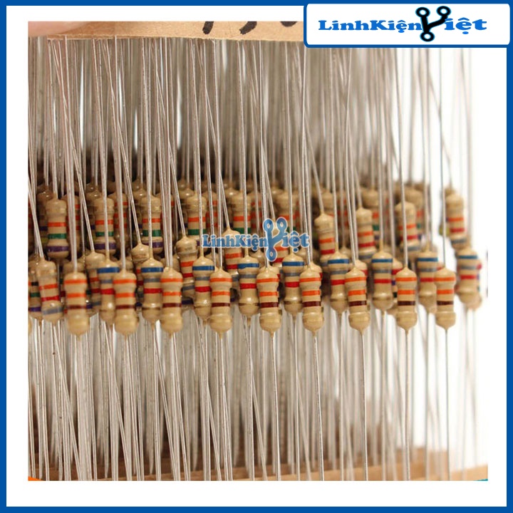 Trở Cắm 1/4W 50 Con/Túi Giá Trị Trong Khoảng 12k - 180k Ohm
