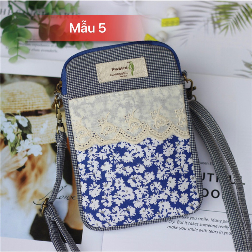 (TH03) Túi Đựng Điện Thoại Xinh Xắn, Túi Đeo Chéo, Túi Ví Nữ