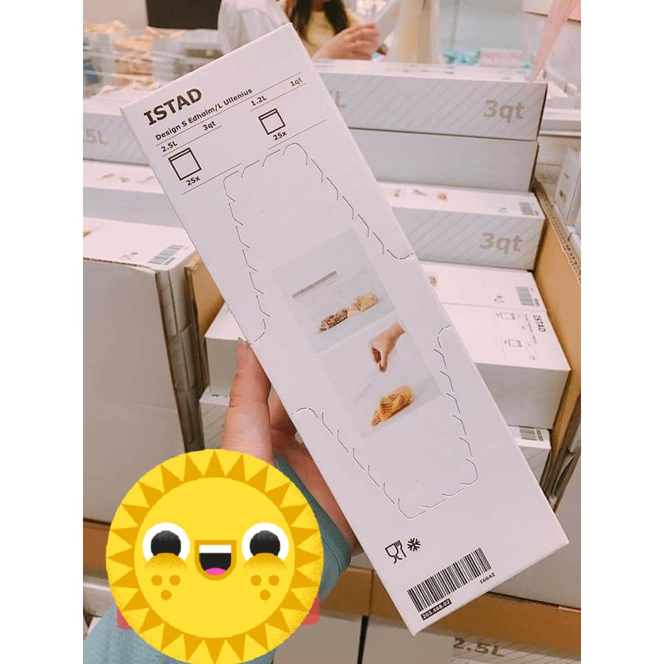 Túi zip ikea