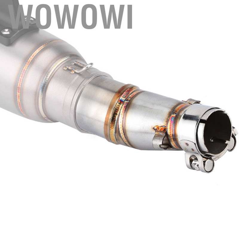 Đầu nối ống pô xả xe mô tô Bằng Thép Không Gỉ Kawasaki Z250 Ninja 250 300