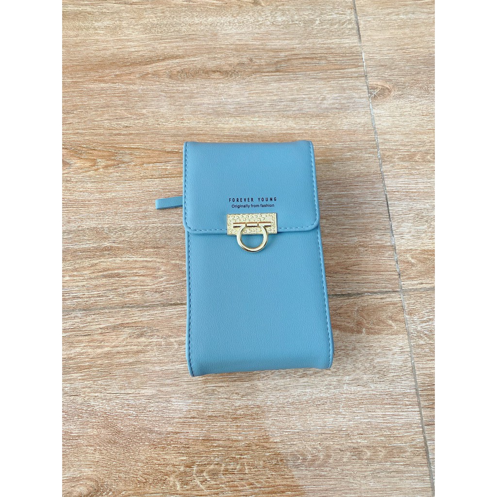 Túi da đeo chéo bỏ điện thoại sang chảnh dáng đứng Rosabell