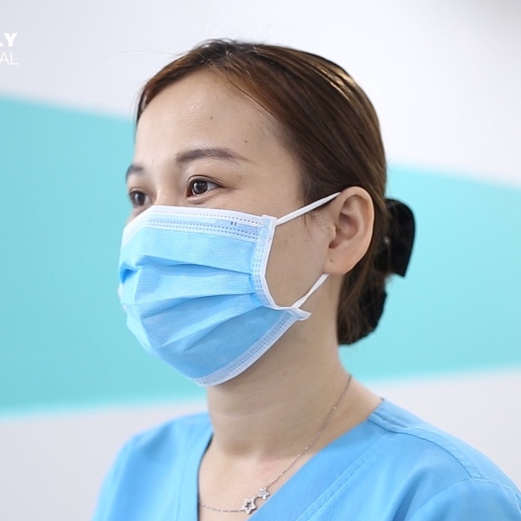 Khẩu trang y tế 4 lớp tiêu chuẩn iMask 3 Duy Khánh kháng khuẩn (Hộp 50 chiếc)
