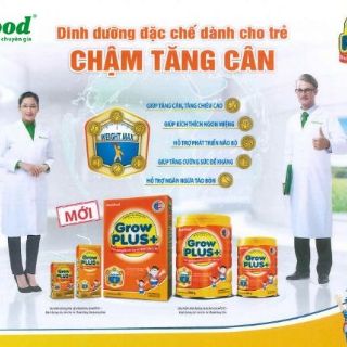 Sữa nutifood cho bé chậm tăng cân