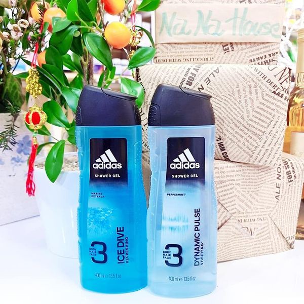 Sữa tắm gội toàn thân Adidas 400ml Mỹ