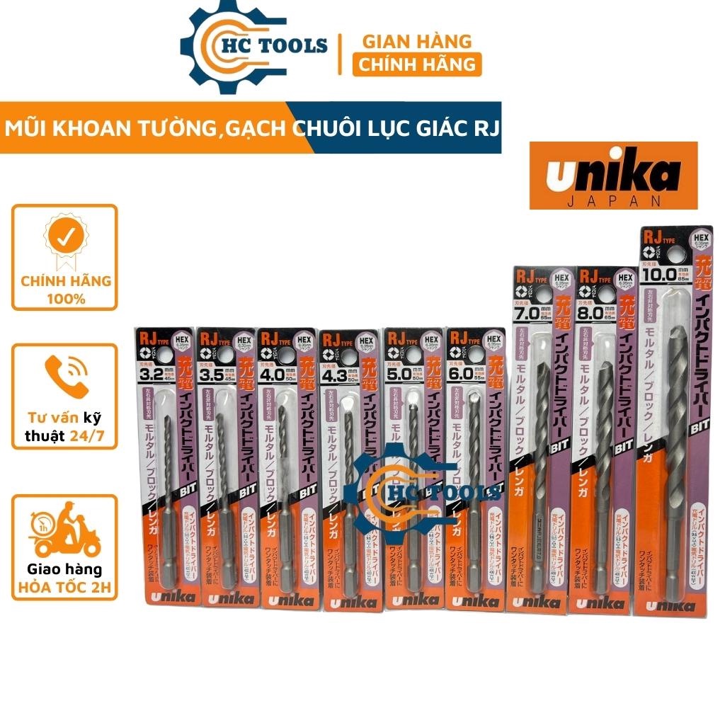 Mũi khoan tường, gạch Unika  chân lục giác mã RJ |HÙNG CƯỜNG TOOLS