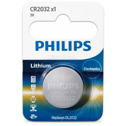 Pin cúc áo Philip s 3V - CR2032 - DL2032 _ Vĩ 1 VIÊN