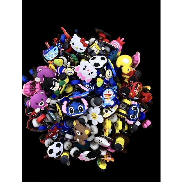 Jibbitz sticker lò xo 2d gắn dép