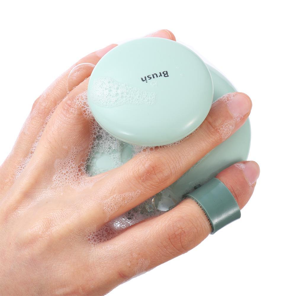 Bàn Chải Gội Đầu Bằng Silicone Tiện Dụng