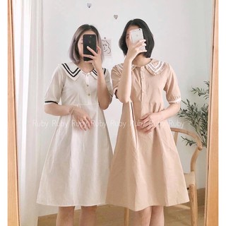 Đầm Váy BabyDoll Thủy Thủ