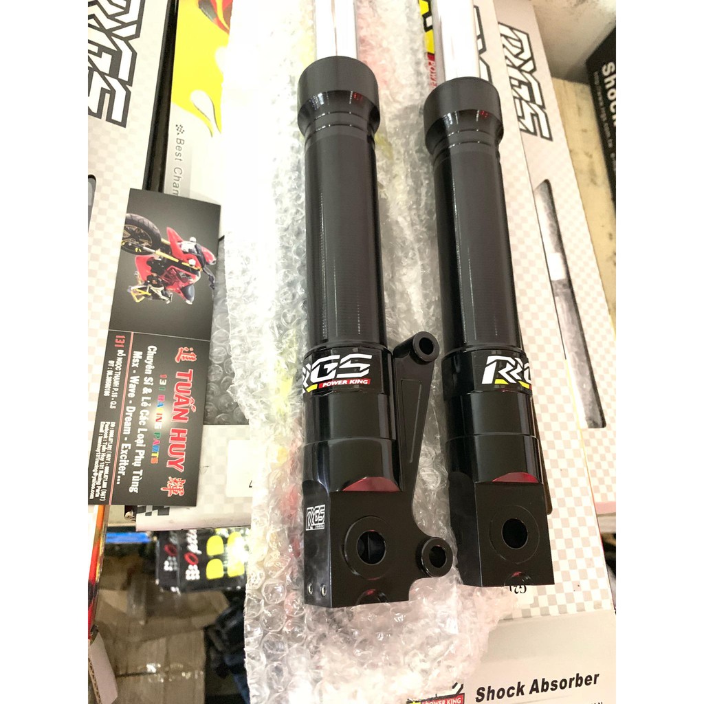 Phuộc trước RRGS chính hãng gắn trực tiếp cho xe 2 thì DIO , hạ phuộc trước MSX DoChoiXeMay
