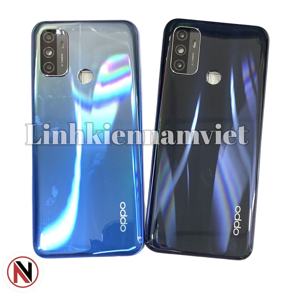 Vỏ bộ Oppo A53 full bộ (khung sườn + nút , khai sim , kính camera )