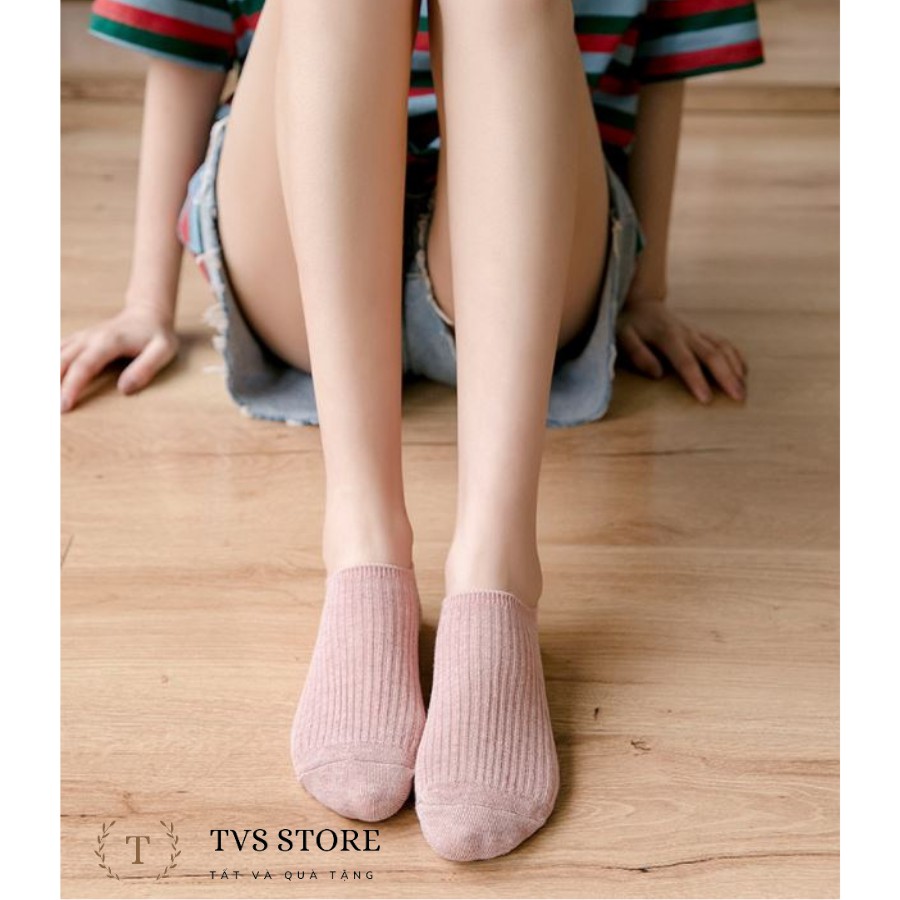 Tất nữ cổ ngắn vớ nữ cổ ngắn, tất lười CHEMMY khử mùi kháng khuẩn chống hôi chân TVS-002