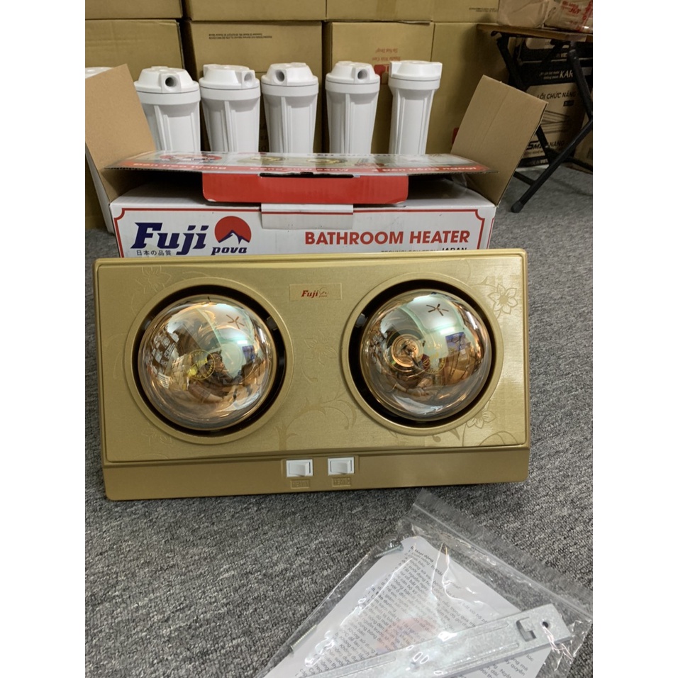 ĐÈN SƯỞI NHÀ TẮM 2 BÓNG  FUJI POVA  2 ĐÈN HỒNG NGOẠI CÔNG SUẤT550W/ ĐÈN SƯỞI MÙA ĐÔNG