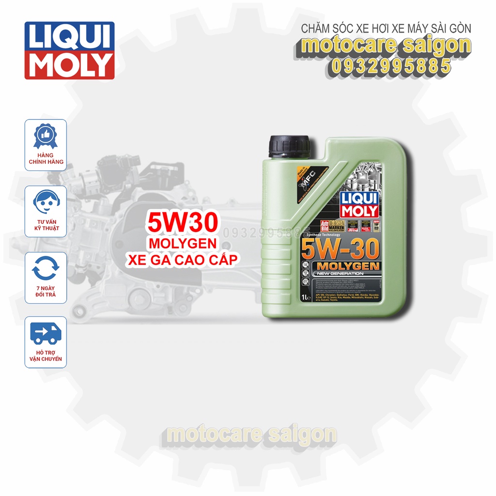 NHỚT LIQUI MOLY GA MOLYGEN 5W30 5W-30 1L