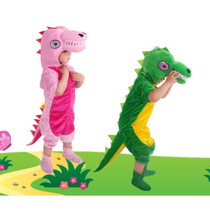 Trang Phục Hóa Trang Khủng Long Tyrannosaurus Rex Diplodocus Hoạt Hình Dành Cho Trẻ Em