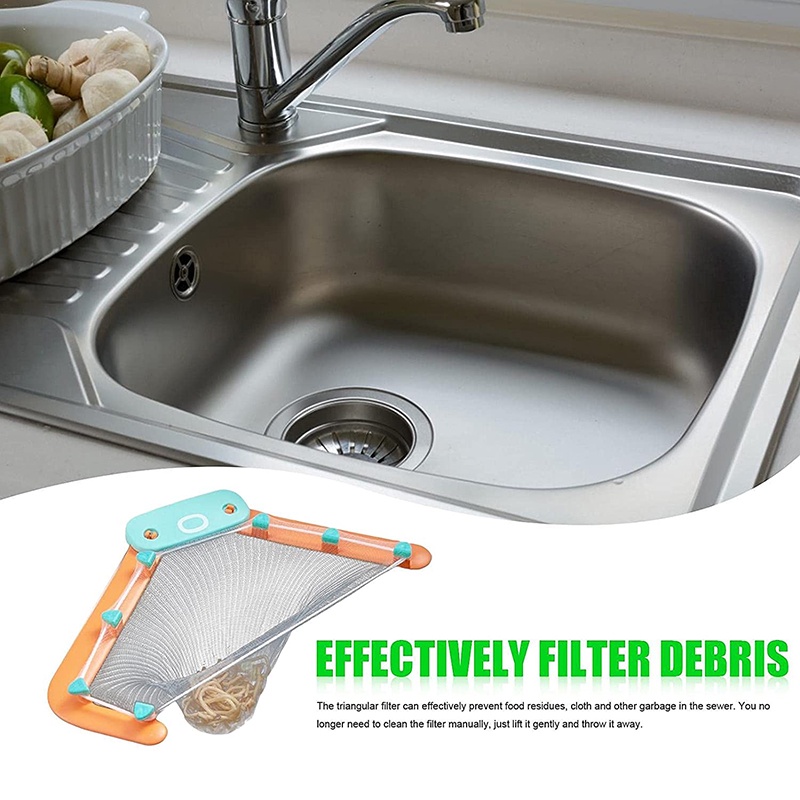 Lưới Lọc Rác Bồn Rửa Chén Chống Tắc Nghẽn Dùng Một Lần Cho Nhà Bếp