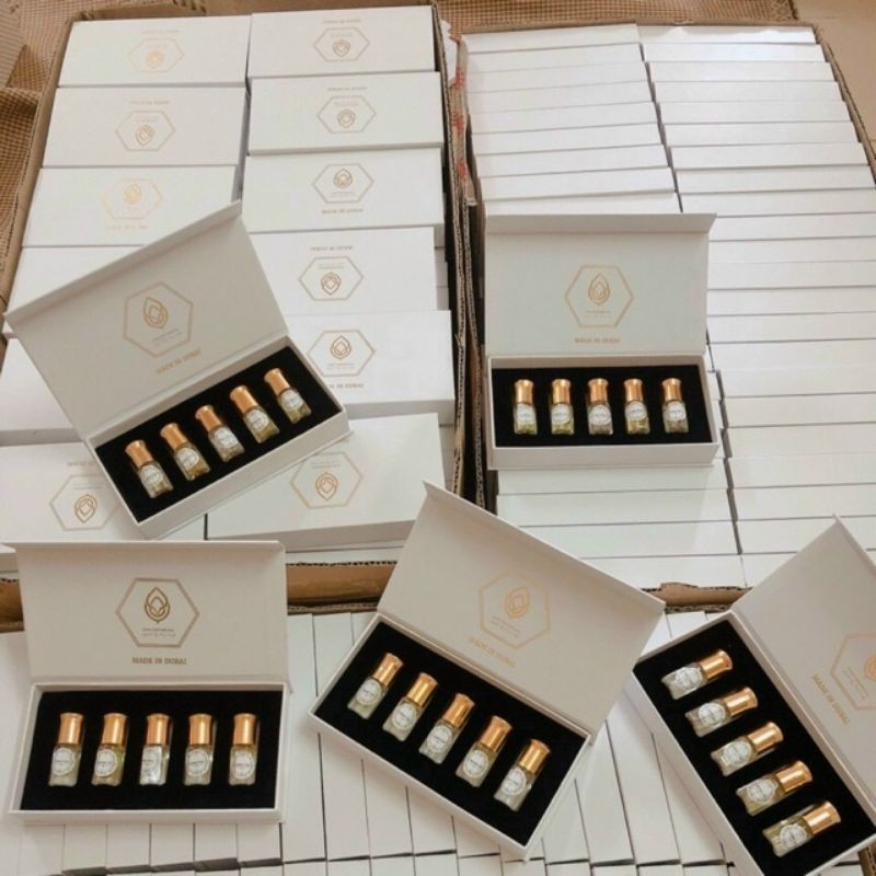 SET TINH DẦU NƯỚC HOA DUBAI 5 MÙI HOT NHẤT | BigBuy360 - bigbuy360.vn