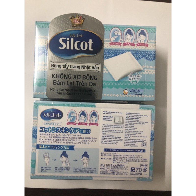 ☘Thùng 30 hộp Bông trang điểm SILCOT