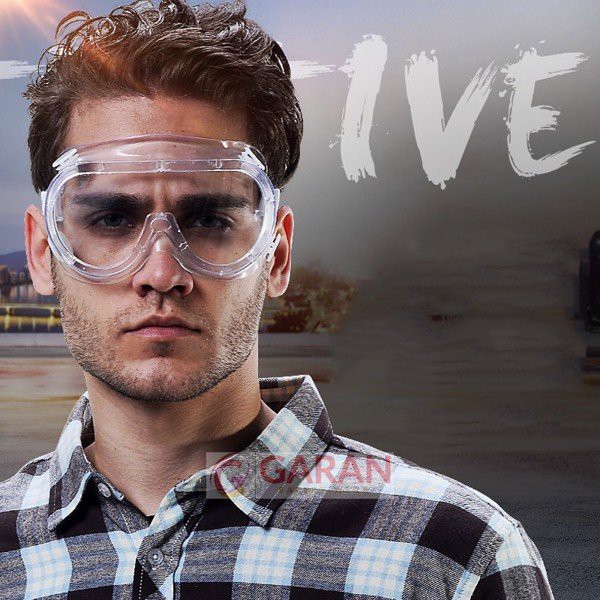 Kính Chống Hóa Chất Chống Tụ Sương, Chống Văng Bắn, Chống Bụi