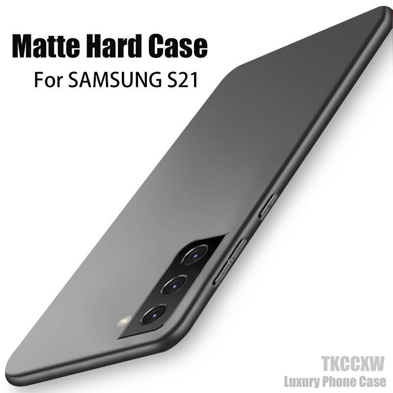 Ốp điện thoại nhám siêu mỏng đơn giản cho Samsung Galaxy S20 S21 Plus S20 S21 Ultra S21 FE