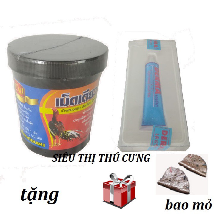 [ HỖ TRỢ PHÍ VẬN CHUYỂN ] COMBO THUỐC BỔ NỘI TẠNG VÀ CHỮA LẬU ĐẾ CHO GÀ - TẶNG BAO MỎ DA
