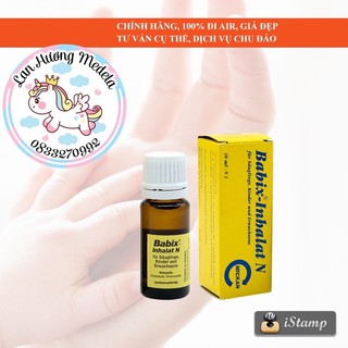 Tinh dầu giảm nghẹt mũi cho bé Olbas Anh/Babix Inhalat Đức (12ml/10ml)