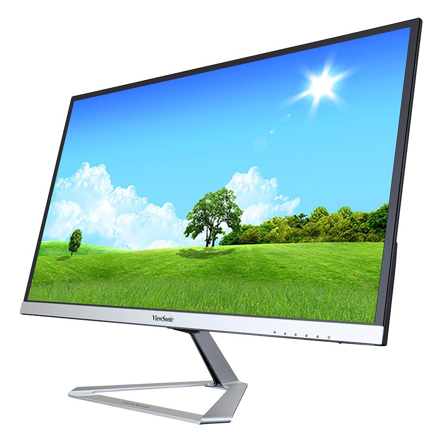 [Mã ELMSHX03 hoàn 6% xu đơn 2TR] Màn hình vi tính LCD 23.8" VIEWSONIC VX2476Smh (Đen bạc) | WebRaoVat - webraovat.net.vn