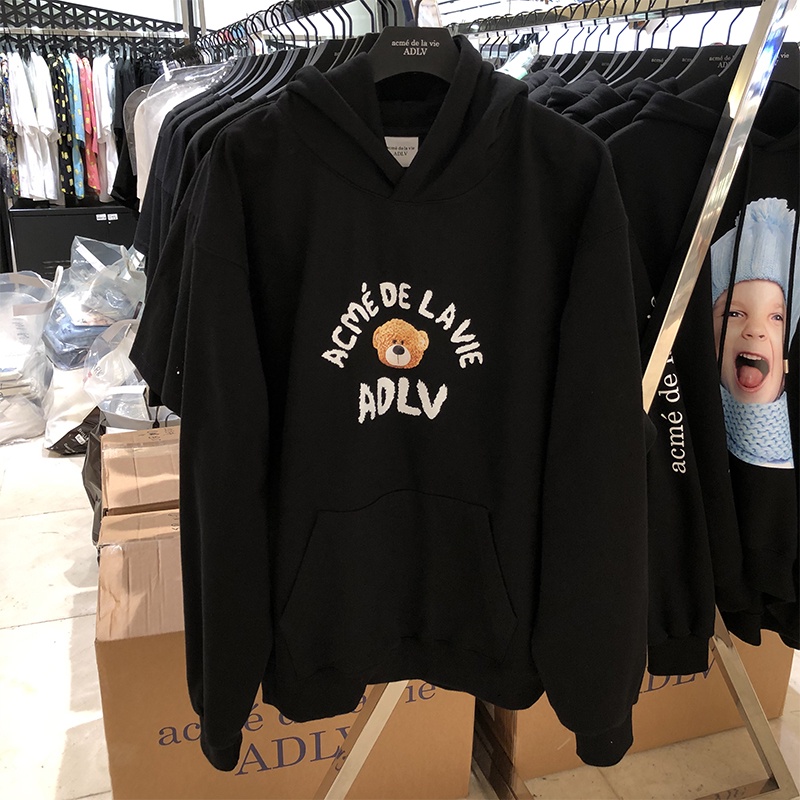 [Ảnh+Video thật] Áo Nỉ Hoodie Mũ Trùm Đầu Gấu ADLVV TEDDY Sành Điệu, Thời Trang UNISEX Rộng Rãi Trẻ Trung