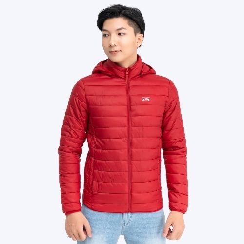 Áo phao nam YODY local brand cao cấp, mềm mịn, chống thấm form ôm dáng, áo khoác siêu nhẹ PHM5001