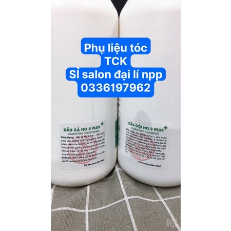 Dầu gội xả NO 8 plus siêu mềm siêu mượt phục hồi tóc chống rụng tóc dưỡng ẩm kiểm soát dầu thùa