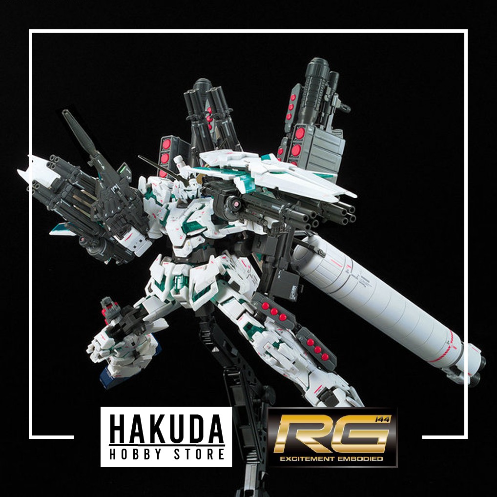 Mô hình RG 30 1/144 Unicorn Full Armor - Chính hãng Bandai Nhật Bản