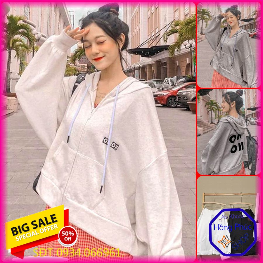 [Giá Sale] ÁO HOODIE NỈ NGOẠI HD1090 (Có Ảnh Thật)